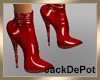 Boots Latex Red