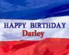 Happy bday Darley ballon