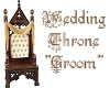 Wedding Throne - Groom