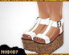 ! Weekend Sandals White