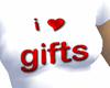 I Love Gifts (White)