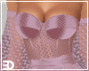 Pink Heart Satin Gown