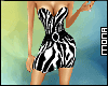 ~W~ Zebra Short Dress