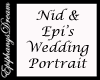 ~E~Nid&Epi Wedd Portrait