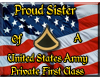 Sister of Army PFC