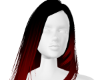 Blacknred hair