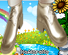 (A) Elite Cream Shoes