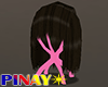 Wig Display Pink