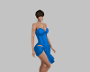 robe a noeux bleu