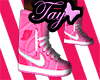 [Tay] Pink Jordans