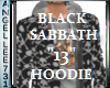 BLACK SABBATH 13" HOODIE