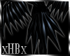 xHBx Unisex Crow Tail