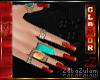 zZ Hand+Ring+Nail Red