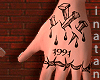 Hand Tattoo.
