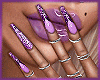 Purple Chic Nails