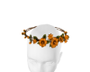 Orange Flower Crown