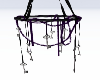 GOTHIC KEY CHANDELIER