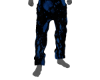 Med. Dark Blu Acid Splat