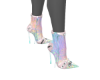 LUXE pastel opaque boots