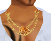 gold/diamants necklace
