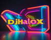 DjHalox Floor Sign