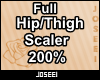 Full Hip/Thigh 200%