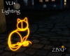 LED Kitty Orange