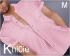 K Ken pink shirt