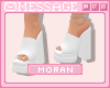 M| White Platforms