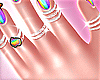 🌈Pride black nails v2