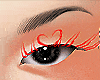 Heart lash RED