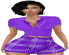 2pc Purple RL Outfit