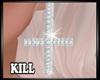 Cross Hoops Silver