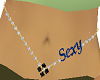 Blue Sexy Belly Chain