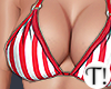 T! Striped Bikini/Tatt