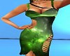 Green nebula dress