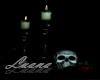 Candle+skull