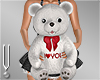 -V- White Teddy Poses