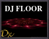 Red dj floor