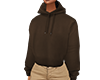 Basic brown hoodie