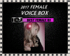 2017 FEMALE DJ VB