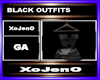 BLACK OUTFITS