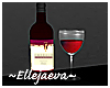 Merlot Wine & Glass