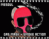 Gas Mask+Smoke Action