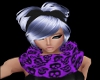 IVI Purple Skull Scarf