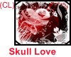 Skull & Love Sticker