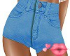 RLS Blue Babydoll Shorts