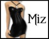 Miz PVC Mini Dress Black