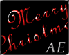 [AE] Red Christmas Card