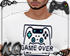 Blue Game Over Shirt